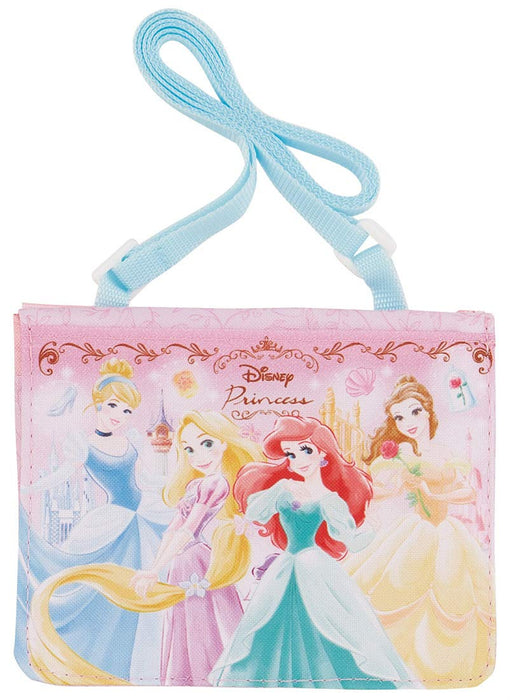Skater Disney Princess 2Way Shoulder Pouch - Compact 11x14x3cm Pocket Bag- Japan Figure Store - #1 Bring To You The Best Japanese Goods