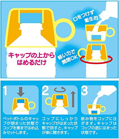 Disney Mickey Face Skater Bottle Cap Cup Plastic CPB1- Japan Figure Store - #1 Bring To You The Best Japanese Goods