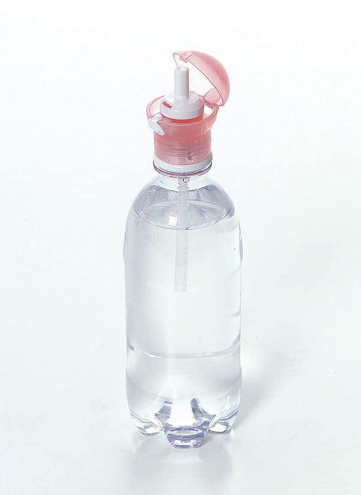 Skater Pink and White 350ml/500ml Plastic Bottle with Straw Cap and Carrying Case- Japan Figure Store - #1 Bring To You The Best Japanese Goods