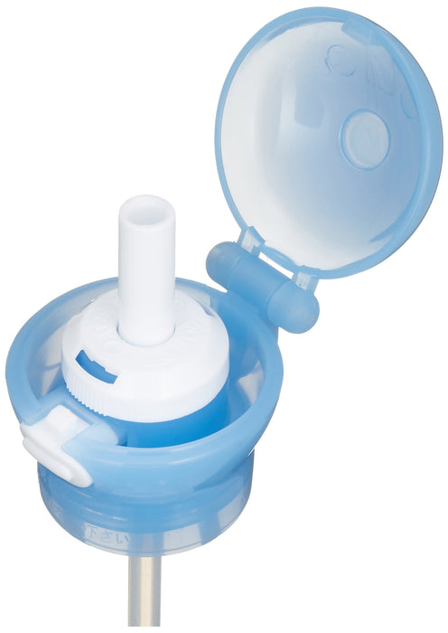 Skater Blue Plastic Bottle With Straw Cap & Carrying Case - 350ml & 500ml PSHC5-A- Japan Figure Store - #1 Bring To You The Best Japanese Goods