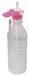 Skater Pink Plastic Bottle with Straw Cap and Case 350ml/500ml - Pshc5- Japan Figure Store - #1 Bring To You The Best Japanese Goods