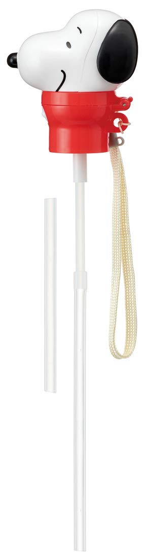 Skater 350ml/500ml Snoopy Peanuts Plastic Bottle with Straw Cap and Carrying Case- Japan Figure Store - #1 Bring To You The Best Japanese Goods