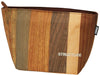 Skater Brown Wood Grain Zippered Cooler Lunch Bag 30 X 22 X 12 cm Kbc4 Model- Japan Figure Store - #1 Bring To You The Best Japanese Goods
