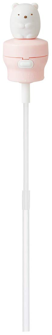 Skater 350ml/500ml Silicone Push-Straw Hopper Cap with Sumikko Gurashi Polar Bear Mascot PSHC6- Japan Figure Store - #1 Bring To You The Best Japanese Goods