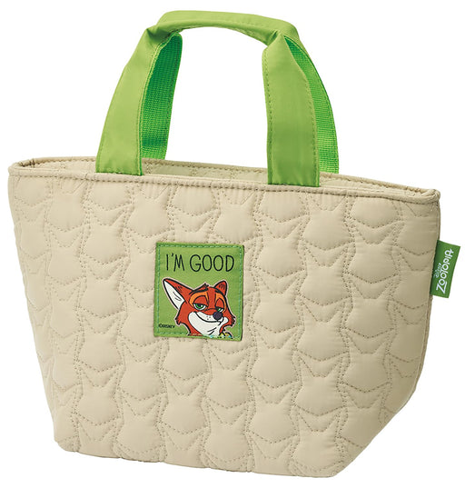 Skater Disney Zootopia Nick Insulated Lunch Bag 30x12x18cm Quilted Design