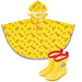 Skater Boys' Rain Poncho - Curious George Raincoat Suitable for 80-100cm Height- Japan Figure Store - #1 Bring To You The Best Japanese Goods