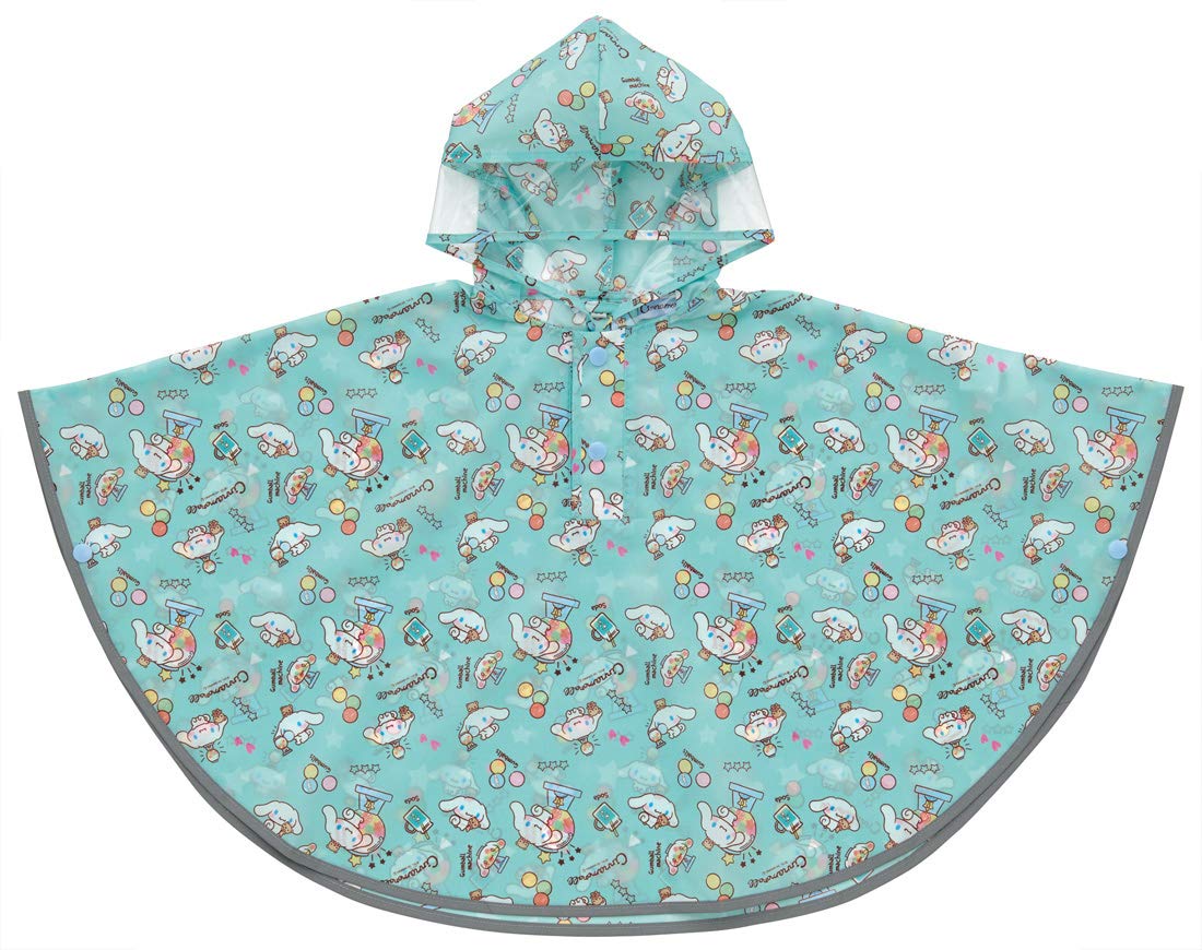 Skater Cinnamoroll Rain Poncho for Girls - Kids Raincoat Suitable for 80-100cm Height- Japan Figure Store - #1 Bring To You The Best Japanese Goods