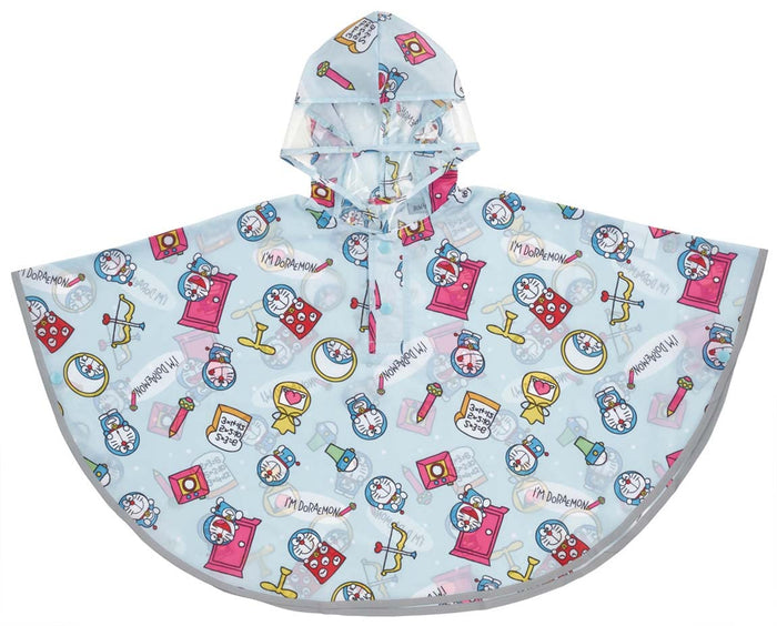 Skater Doraemon Design Rain Poncho for Kids Suitable for 80-100cm Height- Japan Figure Store - #1 Bring To You The Best Japanese Goods