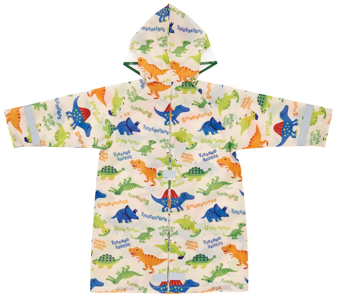 Skater Dinosaur Kids Raincoat Suitable for 110-125cm Height Model Raco1N-A- Japan Figure Store - #1 Bring To You The Best Japanese Goods