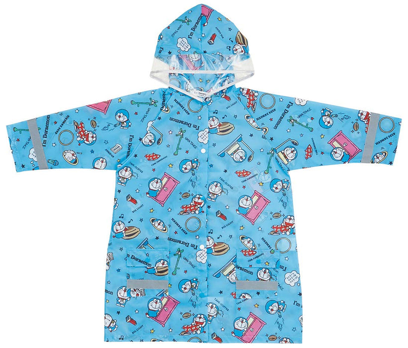 Skater Doraemon Kids Raincoat 110-125cm Height Suitable Secret Gadgets Theme Raco1N- Japan Figure Store - #1 Bring To You The Best Japanese Goods
