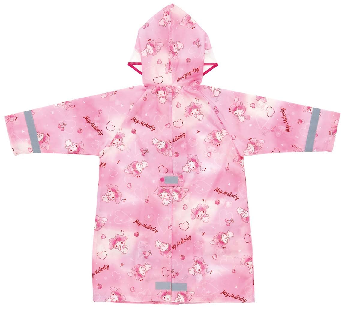 Skater My Melody Love Love Kyun Kids Raincoat Suitable for 110-125cm Height Raco1N-A- Japan Figure Store - #1 Bring To You The Best Japanese Goods