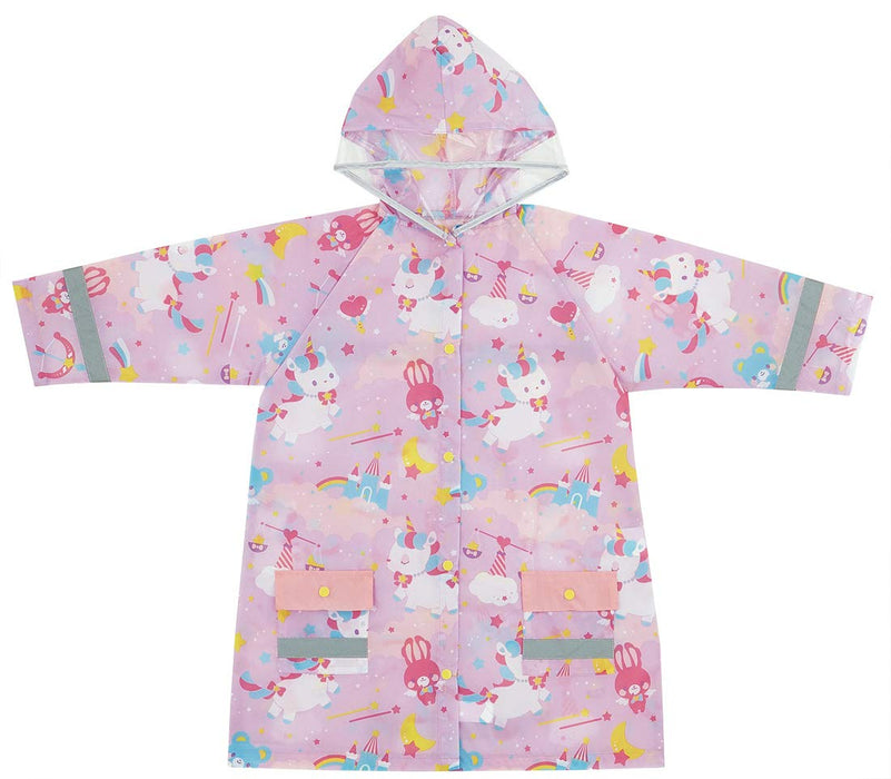 Skater Unicorn Kids Raincoat Suitable for Heights 110-125cm - Raco1- Japan Figure Store - #1 Bring To You The Best Japanese Goods