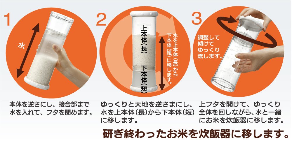 Skater Rice Shaker - Authentic Japanese Made Durable Orange RWS1- Japan Figure Store - #1 Bring To You The Best Japanese Goods