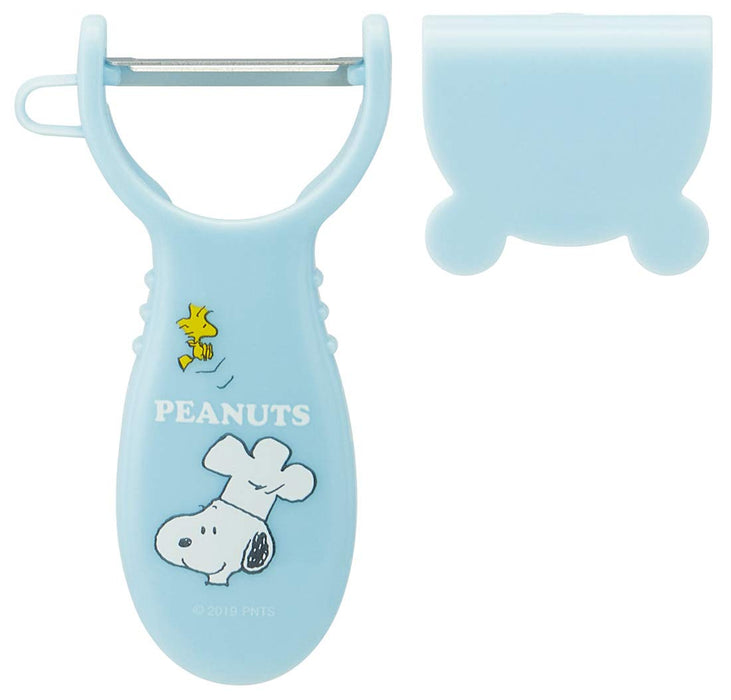 Skater Snoopy Safe Peeler for Children Compact 4.5cm Blade - Peanuts Series PEL3- Japan Figure Store - #1 Bring To You The Best Japanese Goods