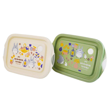 Skater Totoro Kurashi Ghibli 500ml Sealable Container Set Made in Japan- Japan Figure Store - #1 Bring To You The Best Japanese Goods