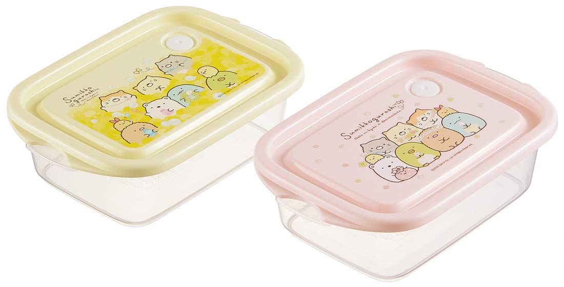 Skater Sumikko Gurashi Cat Brothers 500ml Antibacterial Container Set Made in Japan- Japan Figure Store - #1 Bring To You The Best Japanese Goods