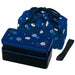 Skater 2-Tiered 640ml Lunch Box with Bag Navy Fukuusagi Design - Kls5- Japan Figure Store - #1 Bring To You The Best Japanese Goods