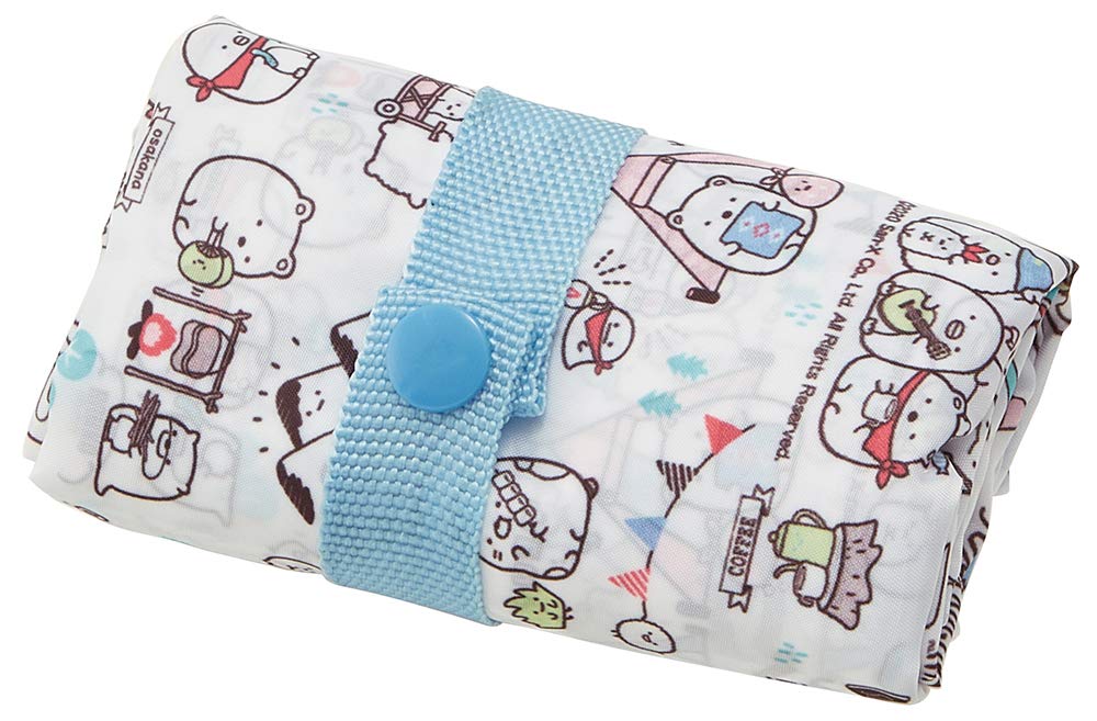 Skater Sumikko Gurashi Camping Eco Bag with Magnet Shopping Bag Kbs43Mg- Japan Figure Store - #1 Bring To You The Best Japanese Goods