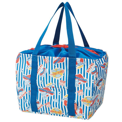 Skater Eco Shopping Basket Bag 33x25x27CM Drawstring Toy Story Design KBR44- Japan Figure Store - #1 Bring To You The Best Japanese Goods