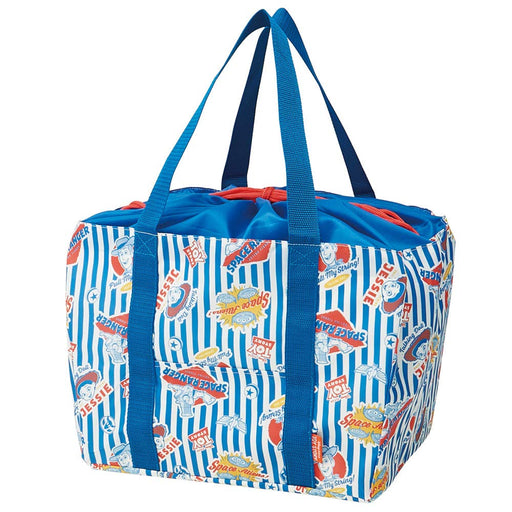 Skater Eco Shopping Basket Bag 33x25x27CM Drawstring Toy Story Design KBR44- Japan Figure Store - #1 Bring To You The Best Japanese Goods