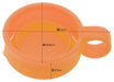 Skater 120ml Orange Silicone Foldable Cup - Compact Portable Reusable Ksl1- Japan Figure Store - #1 Bring To You The Best Japanese Goods
