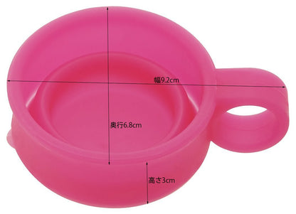 Skater Pink 120ml Silicone Foldable Cup KSL1 Skater Portable Drinking Vessel- Japan Figure Store - #1 Bring To You The Best Japanese Goods