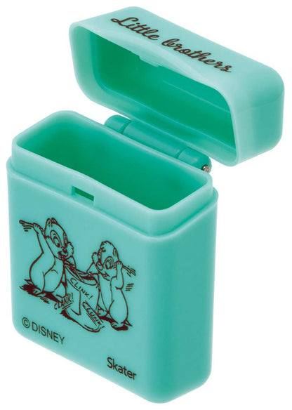 Skater Disney Chip & Dale 21cm Portable Silicone Straw with Case - CSST1- Japan Figure Store - #1 Bring To You The Best Japanese Goods