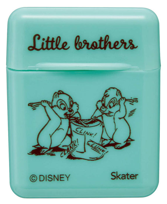 Skater Disney Chip & Dale 21cm Portable Silicone Straw with Case - CSST1- Japan Figure Store - #1 Bring To You The Best Japanese Goods