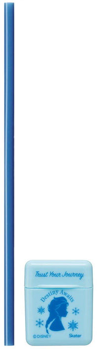 Skater Portable Silicone Straw 21cm with Case Disney Frozen 2 Theme CSST1 Model- Japan Figure Store - #1 Bring To You The Best Japanese Goods