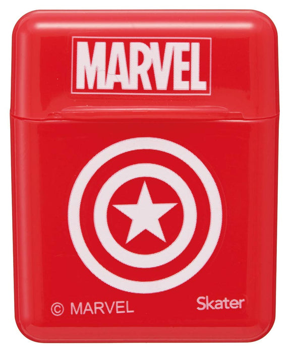 Skater Portable 21cm Silicone Straw with Case Disney Marvel Logo - Csst1- Japan Figure Store - #1 Bring To You The Best Japanese Goods