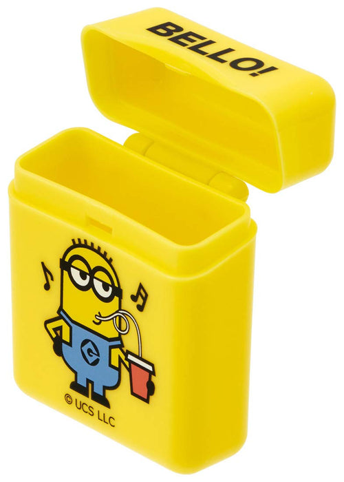 Skater Portable Silicone Straw Minion Design 21cm with Case - CSST1- Japan Figure Store - #1 Bring To You The Best Japanese Goods