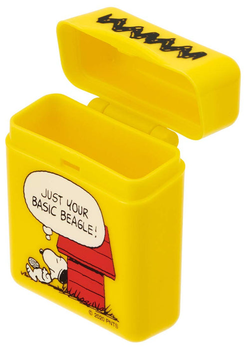Skater Snoopy 21cm Portable Silicone Straw with Case - Peanuts Collection CSST1- Japan Figure Store - #1 Bring To You The Best Japanese Goods