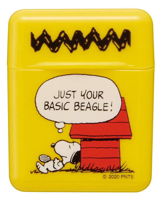 Skater Snoopy 21cm Portable Silicone Straw with Case - Peanuts Collection CSST1- Japan Figure Store - #1 Bring To You The Best Japanese Goods