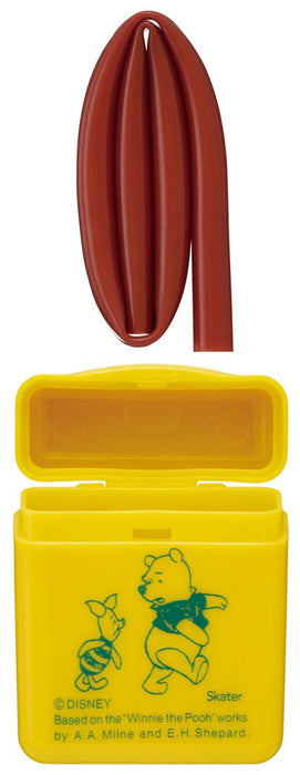 Skater Disney Winnie The Pooh Silicone Portable Straw 21Cm with Case - CSST1- Japan Figure Store - #1 Bring To You The Best Japanese Goods