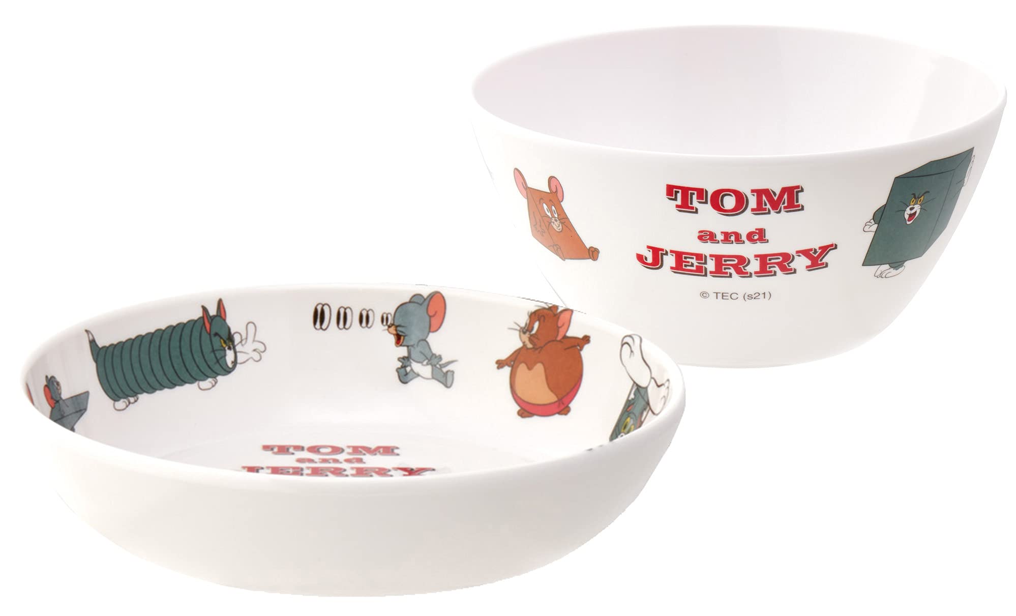 Skater Tom & Jerry 500ml Small Melamine Bowl - 4 Pack- Japan Figure Store - #1 Bring To You The Best Japanese Goods