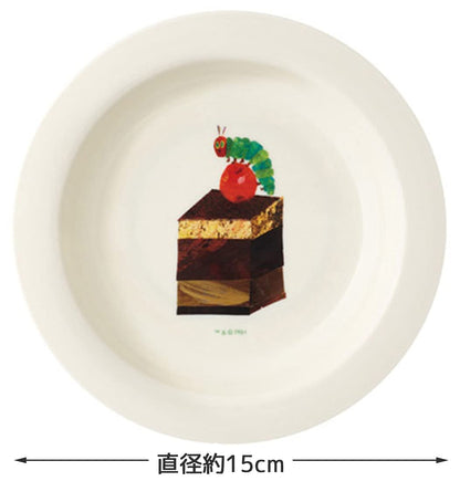 Skater Very Hungry Caterpillar 15cm Small Plastic Plates Set of 3 Made in Japan PA-4- Japan Figure Store - #1 Bring To You The Best Japanese Goods