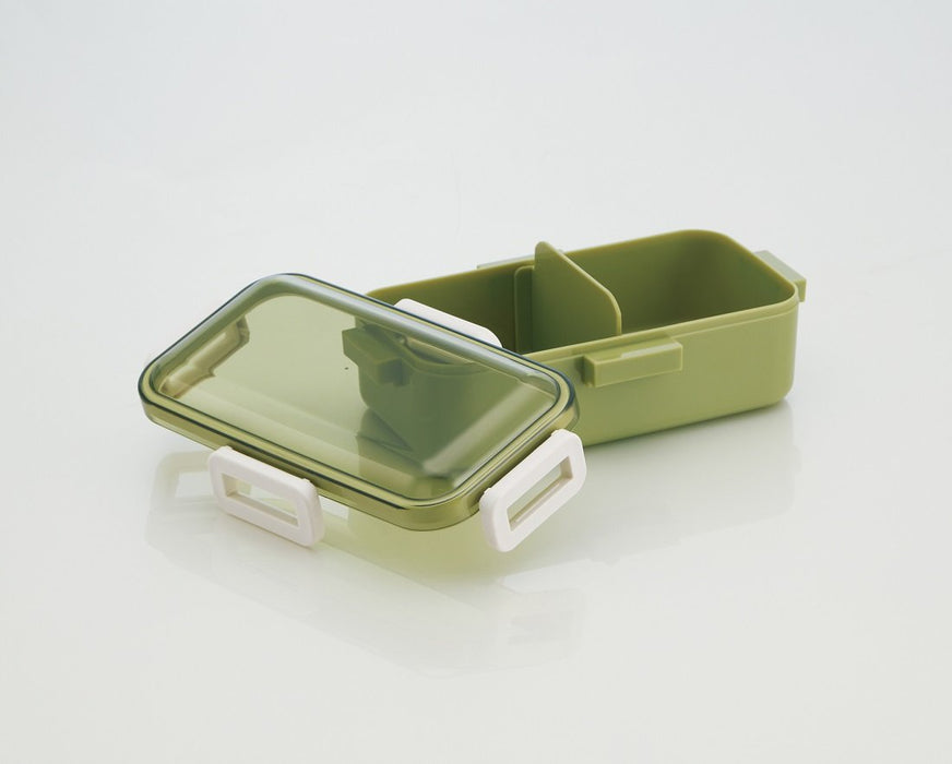 Skater Retro French Green Lunch Box 530ml with Dome-Shaped Lid Made in Japan- Japan Figure Store - #1 Bring To You The Best Japanese Goods