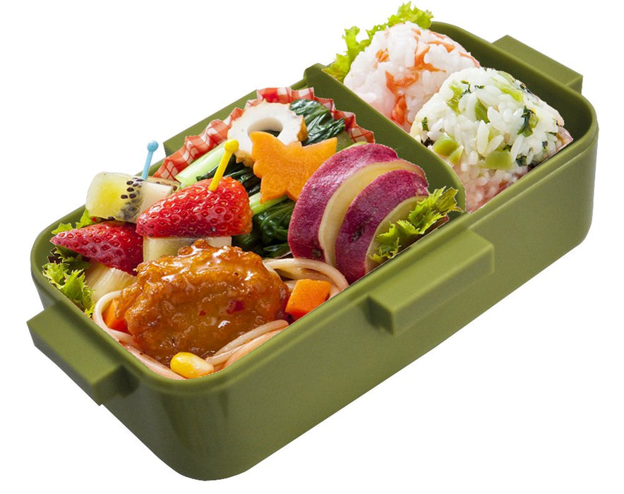 Skater Retro French Green Lunch Box 530ml with Dome-Shaped Lid Made in Japan- Japan Figure Store - #1 Bring To You The Best Japanese Goods