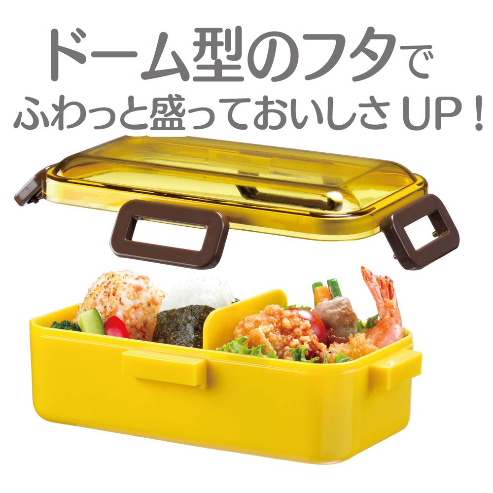 Skater Rilakkuma Floral 530ml Lunch Box with Dome-Shaped Lid- Japan Figure Store - #1 Bring To You The Best Japanese Goods