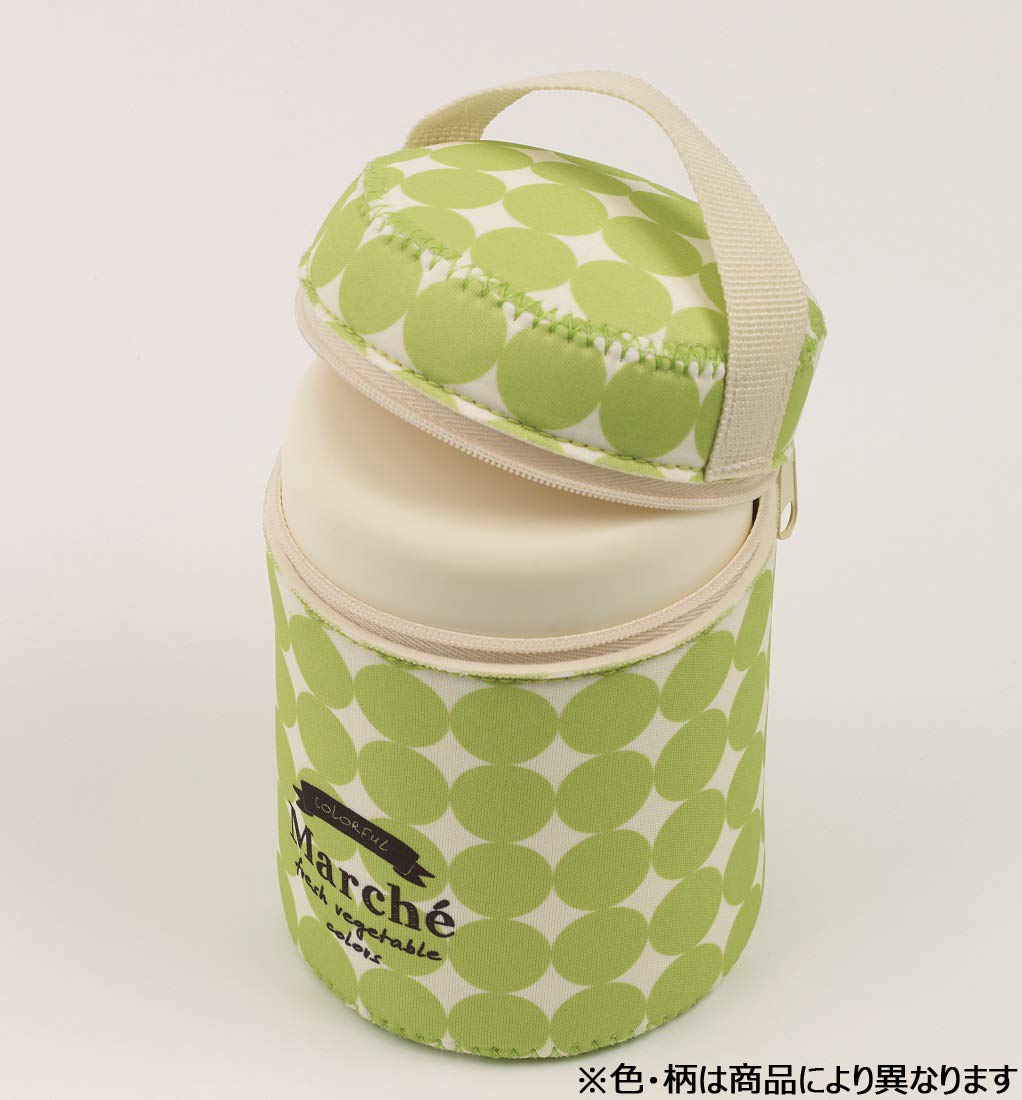 Skater Disney Mickey Colorful Pop Medium Soup Jar Cover 9cm x 13cm - Sjp1- Japan Figure Store - #1 Bring To You The Best Japanese Goods