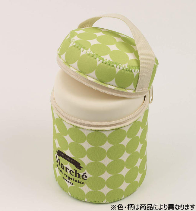 Skater Disney Mickey Colorful Pop Medium Soup Jar Cover 9cm x 13cm - Sjp1- Japan Figure Store - #1 Bring To You The Best Japanese Goods