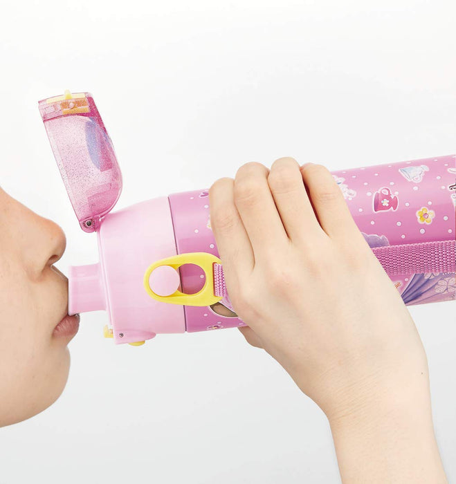 Skater Disney Sofia 19 Stainless Steel Sports Water Bottle Direct Drinking 580Ml Sdc6N- Japan Figure Store - #1 Bring To You The Best Japanese Goods