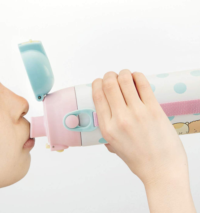 Skater Sumikko Gurashi Stainless Steel Sport Water Bottle Direct Drinking 580ml - Sdc6N- Japan Figure Store - #1 Bring To You The Best Japanese Goods