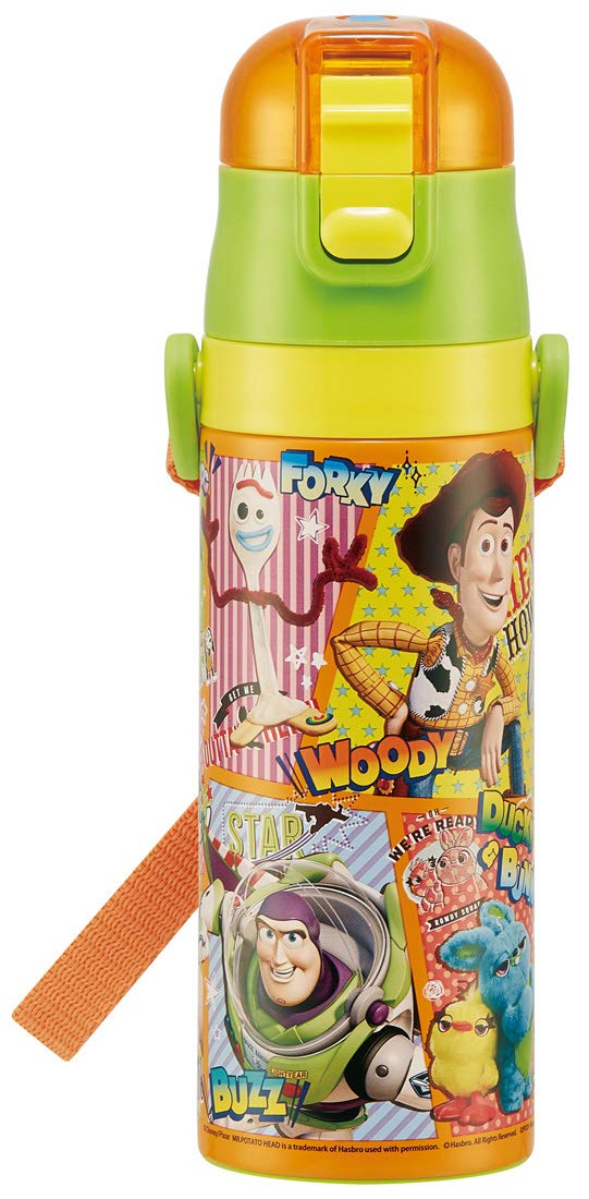 Skater Disney Toy Story 21 Kids Stainless Steel 470ml Sports Water Bottle- Japan Figure Store - #1 Bring To You The Best Japanese Goods