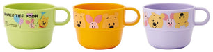 Skater Winnie The Pooh Stacking Cups for Kids Set of 3 - Disney Made in Japan KS31-A- Japan Figure Store - #1 Bring To You The Best Japanese Goods