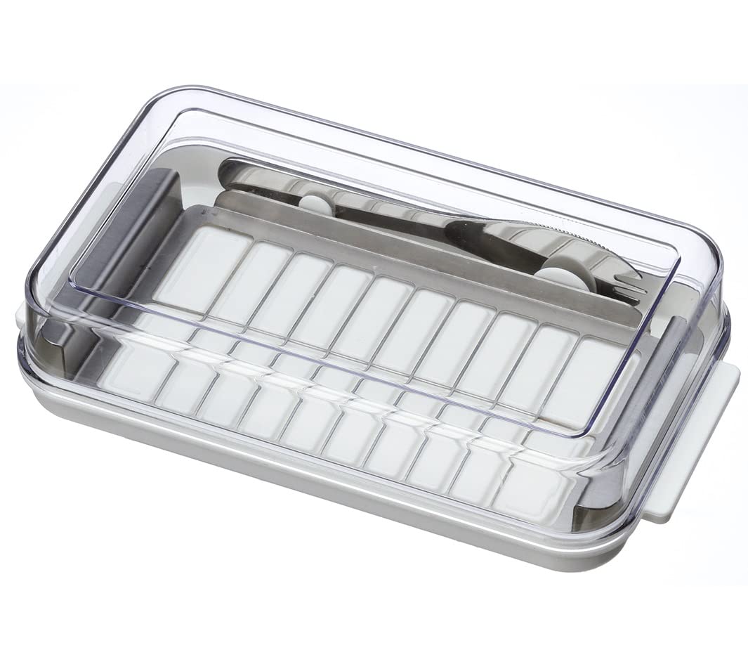 Skater Butter Case with Knife - 200G Stainless Steel Cutter-Style Made in Japan- Japan Figure Store - #1 Bring To You The Best Japanese Goods