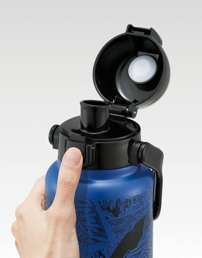 Skater Spiderman 1000ML Stainless Steel Bottle with Handle - Direct Mug