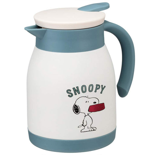 Skater Snoopy Peanuts 600ml Stainless Steel Double Vacuum Tabletop Pot- Japan Figure Store - #1 Bring To You The Best Japanese Goods