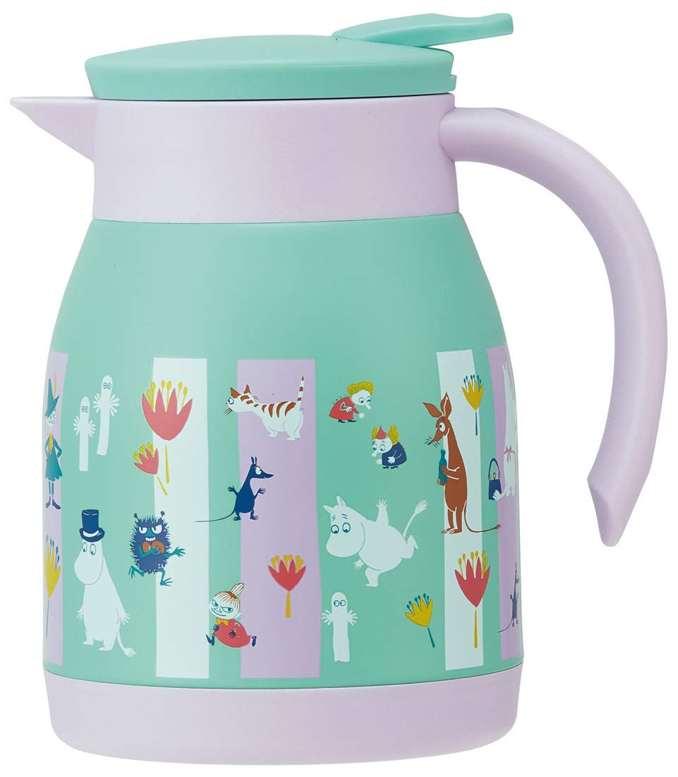 Skater 600ml Moomin Color Vacuum Flask - Stainless Steel Double Walled Pot- Japan Figure Store - #1 Bring To You The Best Japanese Goods
