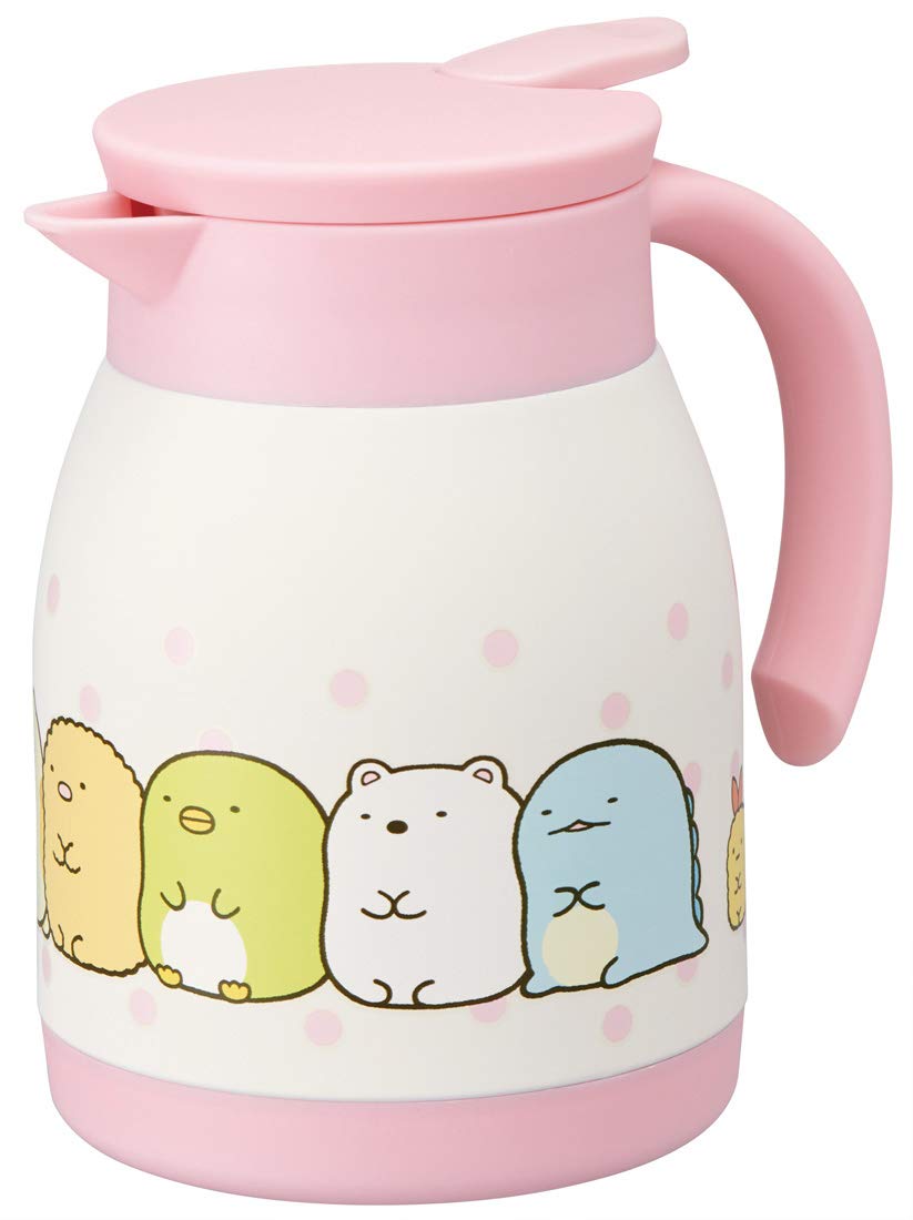 Skater Sumikko Gurashi 600ml Stainless Steel Double-Walled Vacuum Tabletop Thermos- Japan Figure Store - #1 Bring To You The Best Japanese Goods